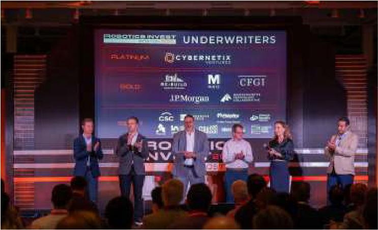 Stage session at Robotics Invest